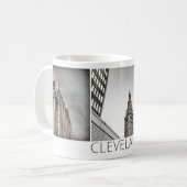 クリーブランドのグラフィックのマグ コーヒーマグカップ (正面左)