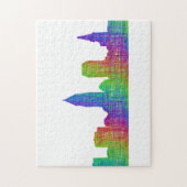 クリーブランドのスカイライン ジグソーパズル (縦)