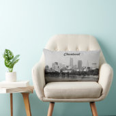 クリーブランドのスカイラインBWの枕 ランバークッション (椅子)