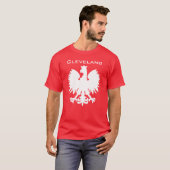 クリーブランドのポーランド人のプライド Tシャツ (正面フル)
