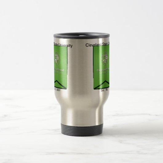クリーブランドの州立大学の法律のステンレス製旅行Mu トラベルマグ (中央)