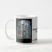 クリーブランドの橋及び地下鉄旅行 コーヒーマグカップ (左)