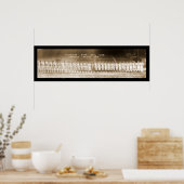 クリーブランドの野球の写真1936 ポスター (キッチン)