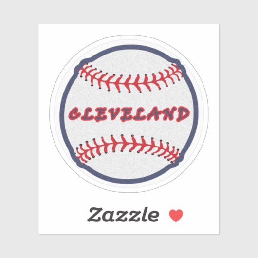 クリーブランドふるさとインディアン野球ファンのための部族 シール (シート)