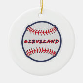 クリーブランドふるさとインディアン野球ファンのための部族 セラミックオーナメント (正面)
