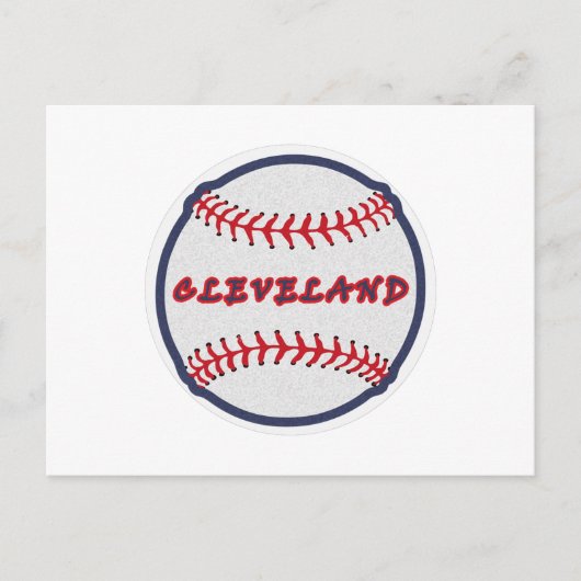クリーブランドふるさとインディアン野球ファンのための部族 ポストカード (正面)