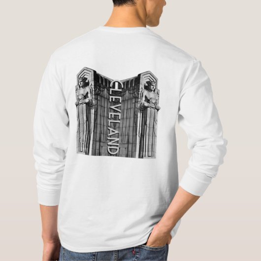 クリーブランドアートデコールTシャツのガーディアン Tシャツ (裏面)