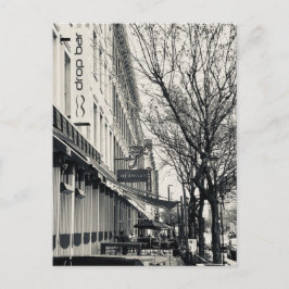 「クリーブランドウェアハウス地区通りシーン」カード ポストカード