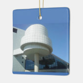 クリーブランドオハイオオーナメント セラミックオーナメント (左)