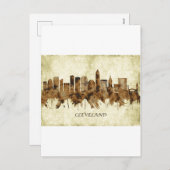 クリーブランドオハイオシティスケープ シーズンポストカード (正面/裏面)
