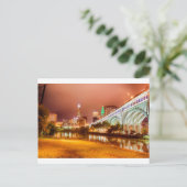 クリーブランドオハイオスカイライン ポストカード (スタンド正面)