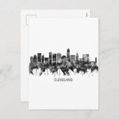 クリーブランドオハイオスカイラインBW シーズンポストカード (正面/裏面)