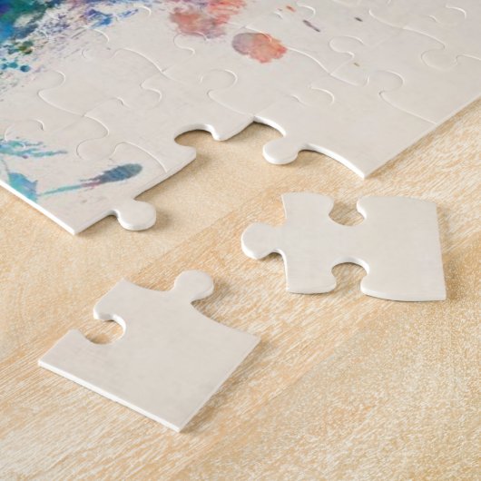 クリーブランドオハイオ州のスカイラインの都市景観 ジグソーパズル (側面)