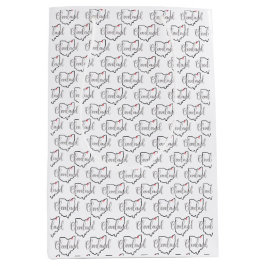 クリーブランドオハイオ愛 ミディアムペーパーバッグ