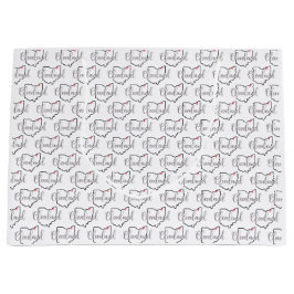 クリーブランドオハイオ愛 ラージペーパーバッグ