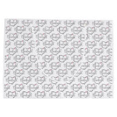 クリーブランドオハイオ愛 ラージペーパーバッグ (裏面)