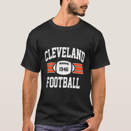クリーブランドサッカーヴィンテージスポーツチームFa Tシャツ (正面)