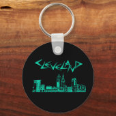 クリーブランドスカイライン キーホルダー (正面)