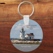 クリーブランドハーバーメインエントランスライトキーチェーン キーホルダー (正面)