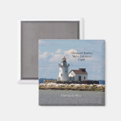 クリーブランドハーバーメイン玄関ライトマグネット マグネット (正面/裏面)