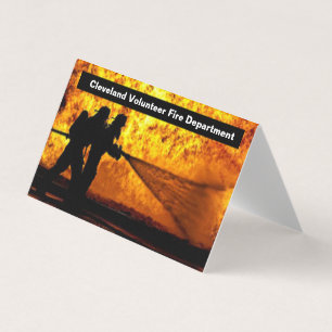クリーブランドボランティア消防課 名刺