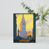 クリーブランドヴィンテージ旅行はがき ポストカード (スタンド正面)