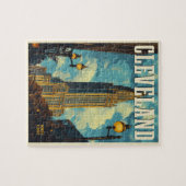 クリーブランドヴィンテージ旅行 ジグソーパズル (横)