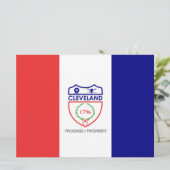 クリーブランド国旗（オハイオ） カード (スタンド正面)