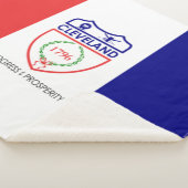 クリーブランド国旗(オハイオ) シェルパブランケット (3/4)