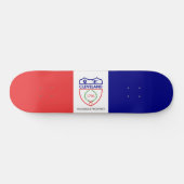 クリーブランド国旗(オハイオ) スケートボード (横)