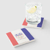 クリーブランド国旗（オハイオ） ストーンコースター (横)