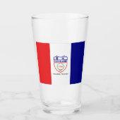 クリーブランド国旗（オハイオ） タンブラーグラス (正面)