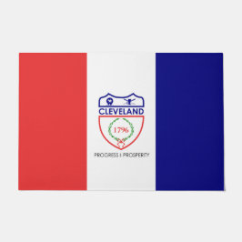 クリーブランド国旗（オハイオ） ドアマット
