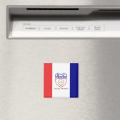 クリーブランド国旗（オハイオ） マグネット (インサイチュ (食洗機))