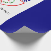 クリーブランド国旗（オハイオ） ラッピングペーパー (角)