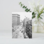 クリーブランド市公共広場1915年 ポストカード (スタンド正面)