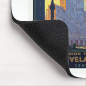 クリーブランド新しい連合ターミナルヴィンテージ マウスパッド (コーナー)