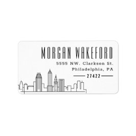 クリーブランド様式の天窓（大）  ラベル