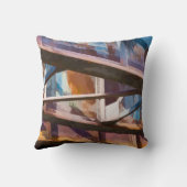 クリーブランド橋色 クッション (裏面)