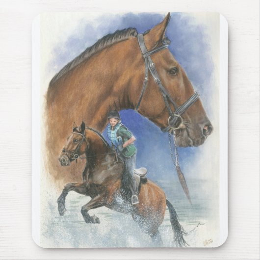 クリーブランド湾 マウスパッド (正面)