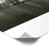 クリーブランド白黒ポスター ポスター (角)