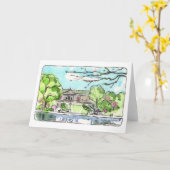 クリーブランド美術館折り畳みグリーティングカード カード (黄色い花)