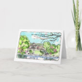 クリーブランド美術館折り畳みグリーティングカード カード (正面)