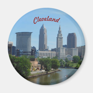 クリーブランド都心のRiverviewの磁石 マグネット