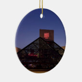 クリーブランド風光明媚なクリスマス装飾 セラミックオーナメント (右)