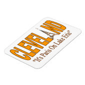 クリーブランド、それはパリのエリー湖マグネット マグネット (左側)