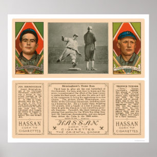 クリーブランド・インディアンズの野球1912年 ポスター