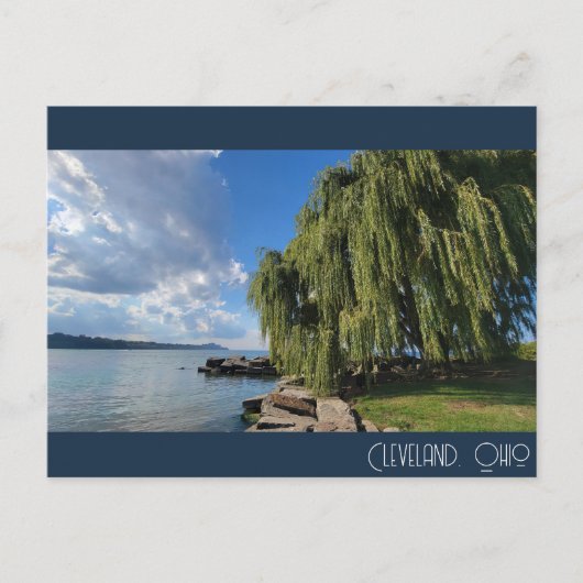 クリーブランド・エリー湖 ポストカード (正面)