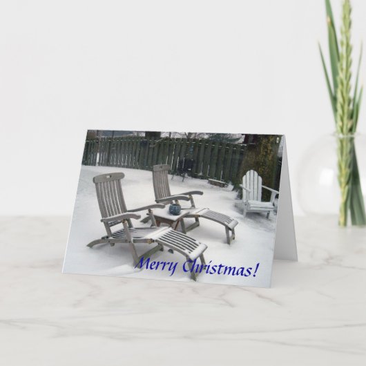 クリーブランド、オハイオ州からのメリークリスマス シーズンカード (正面)