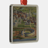 クリーブランド、オハイオ州- Municipal メタルオーナメント (右)